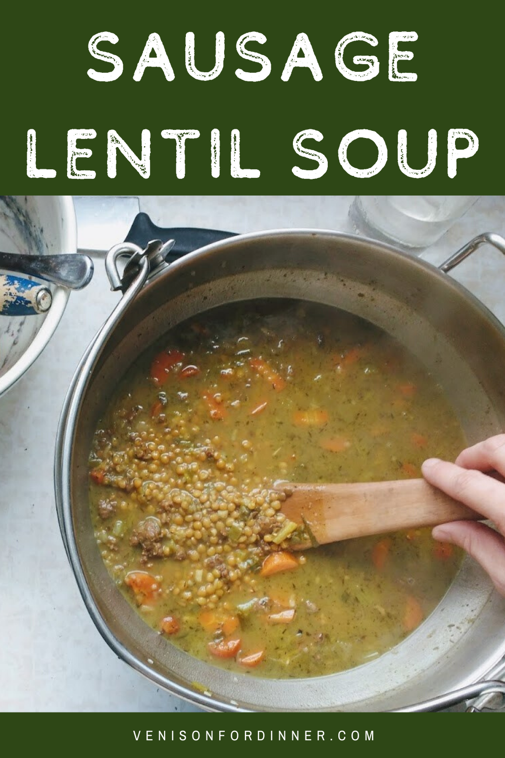 sausage lentil soup