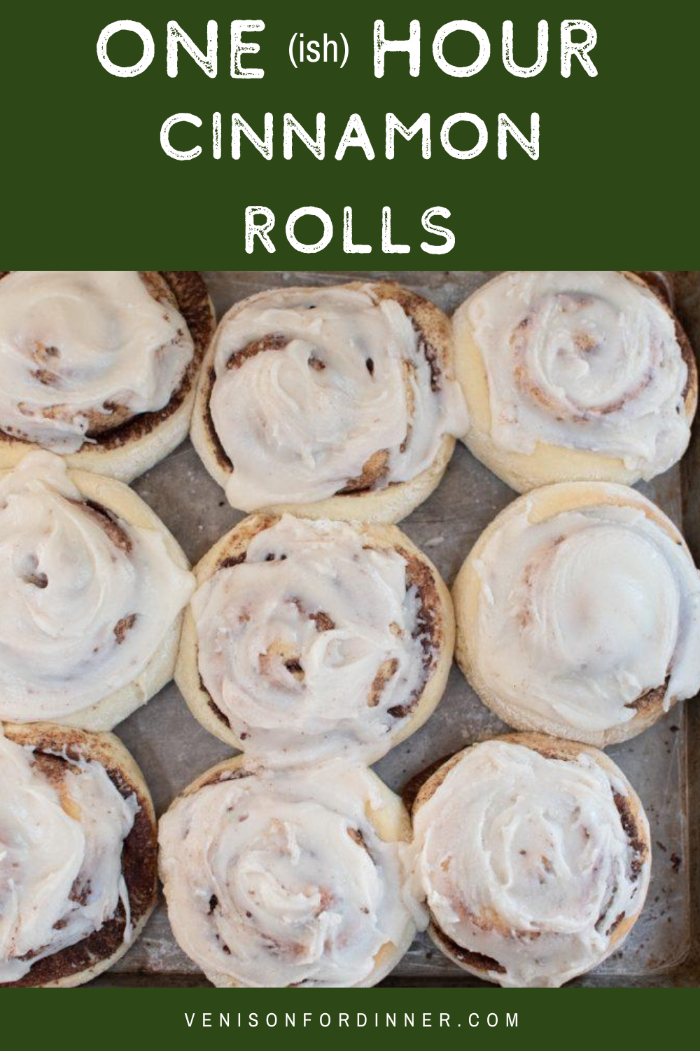 Easy Cinnamon Rolls (One Hour) - I Heart Eating