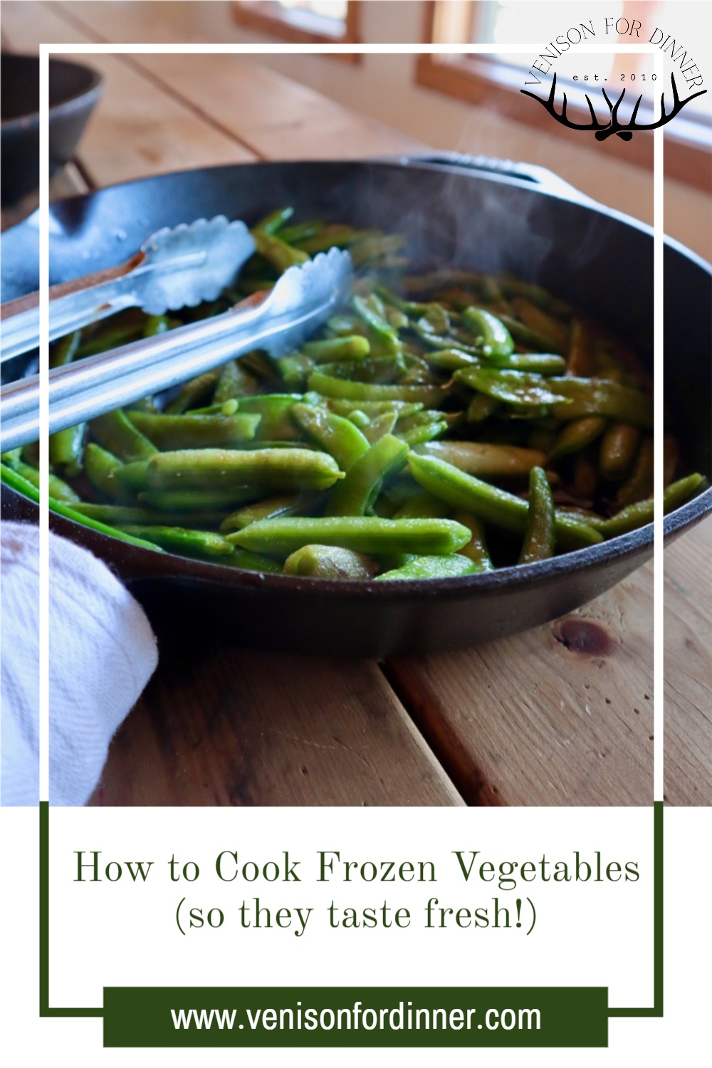 How to Cook Frozen Vegetables Venison for Dinner
