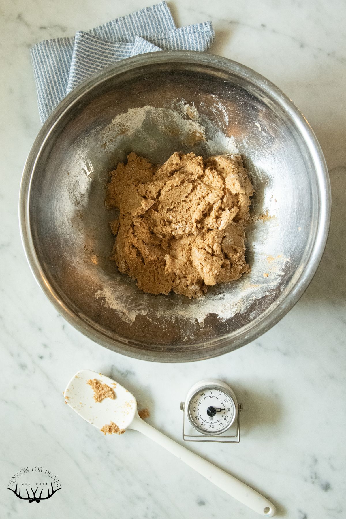 Plain spelt muffin batter.