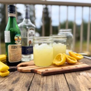 Two jars of tequila honeybee.