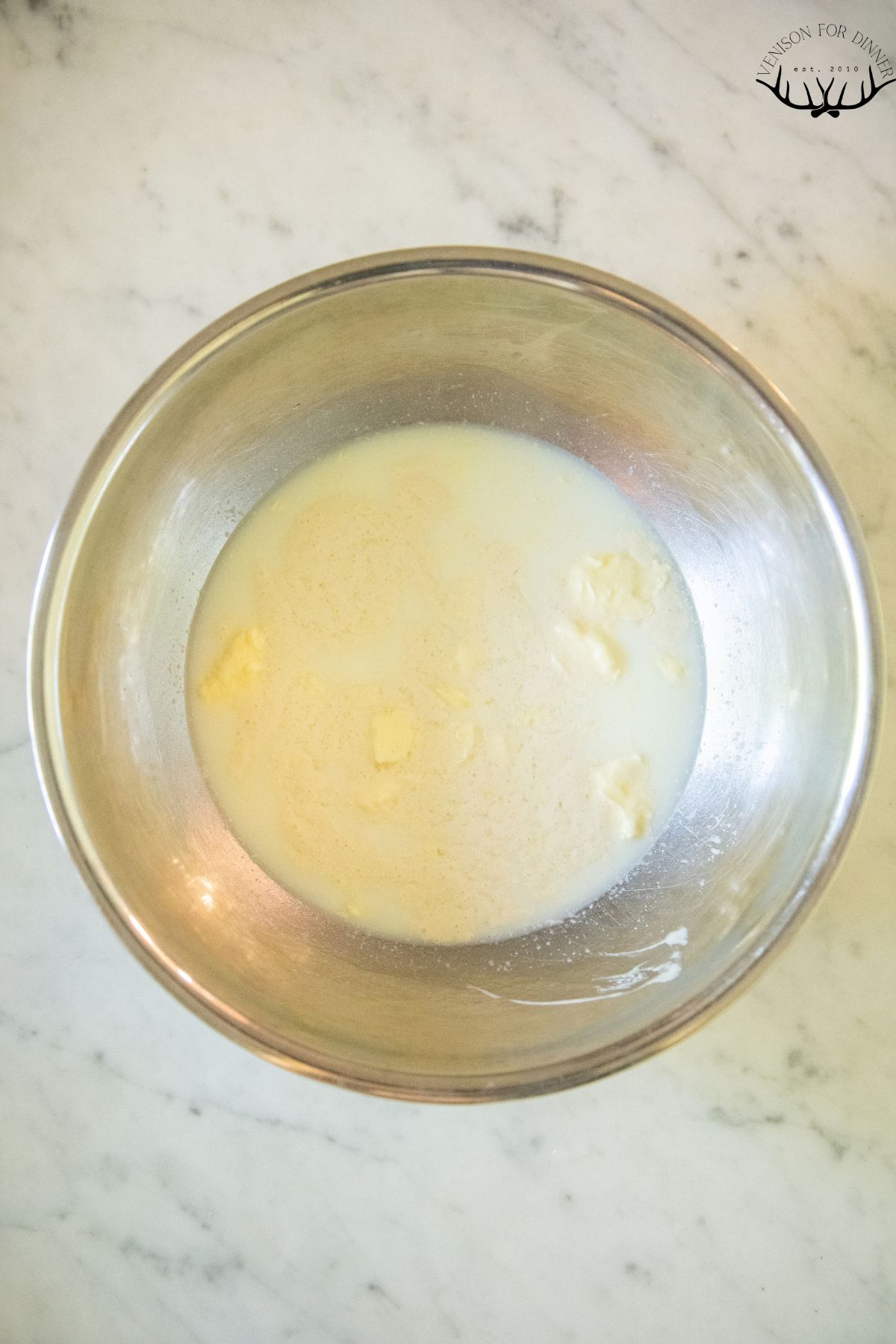 Butter in sourdough starter.