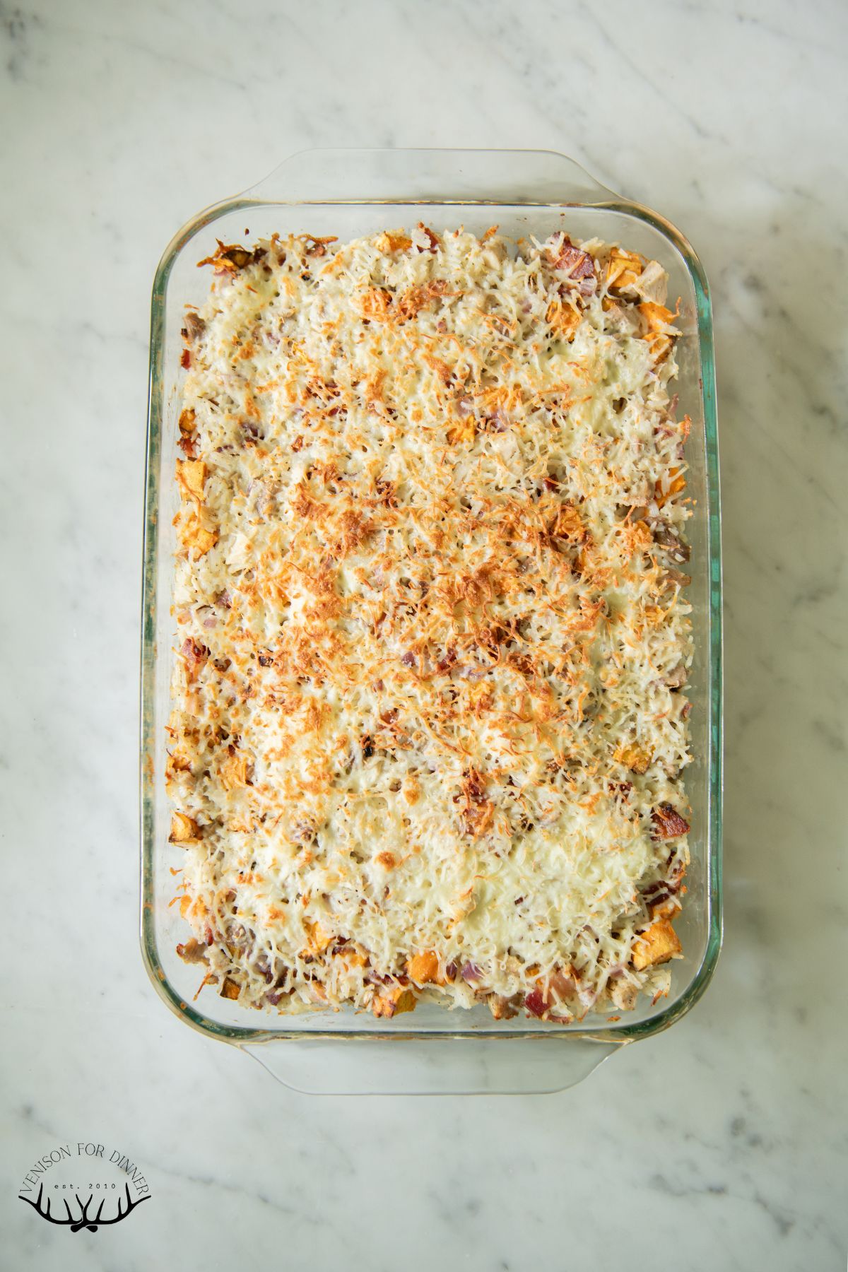 Baked gluten-free turkey casserole.